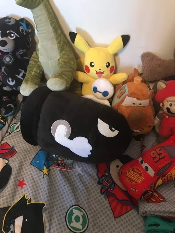 mario banana plush