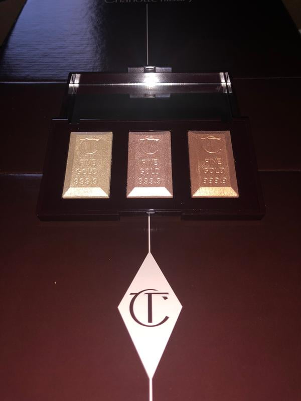 Charlotte Tilbury Bar Of Gold Highlighter Palette - Limited