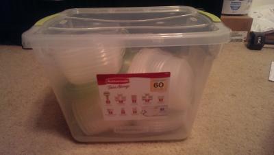 Walmart: Rubbermaid 60-Piece Plastic TakeAlongs Set $19.88 (reg $65)!