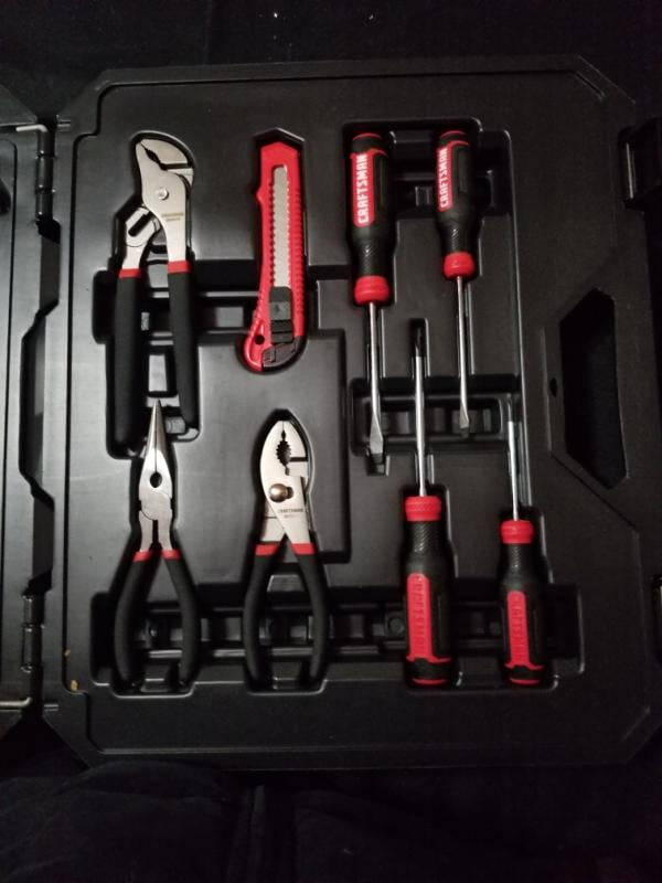 CRAFTSMAN Home Tool Kit Mechanics Tools Kit, 102Piece