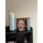 (4 pack) MagicLight Religious Candles 9.6 oz - Glass Jar, Unscented, Two Cross White