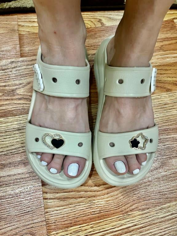 Crocs Unisex Crush Slide Sandal - Walmart.com
