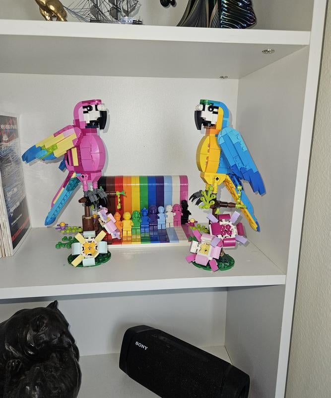 LEGO, Toy, 253 Pieces, Exotic Pink Parrot 3in1 Building Set