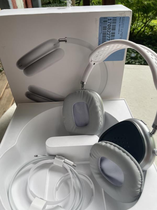 Refurbished Apple AirPods Max Silver Over Ear Headphones MGYJ3AM/A