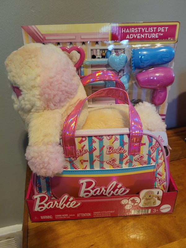 Plush Barbie Dog Backpack Barbie Doll Barbie Chelsea Doll Travel