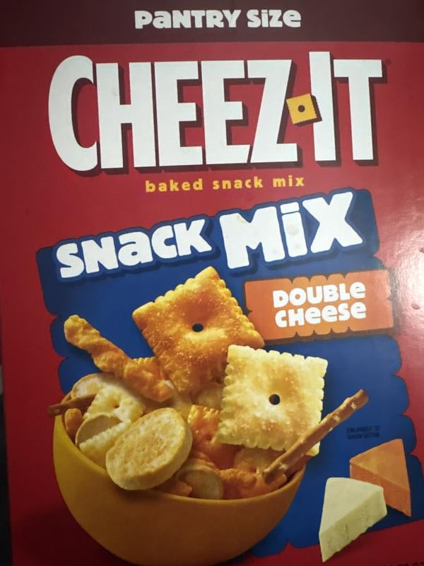TOO cheeseTOOgether チフンセット Cheez-It Double Cheese Snack Mix 9.75 oz, Crackers with Real