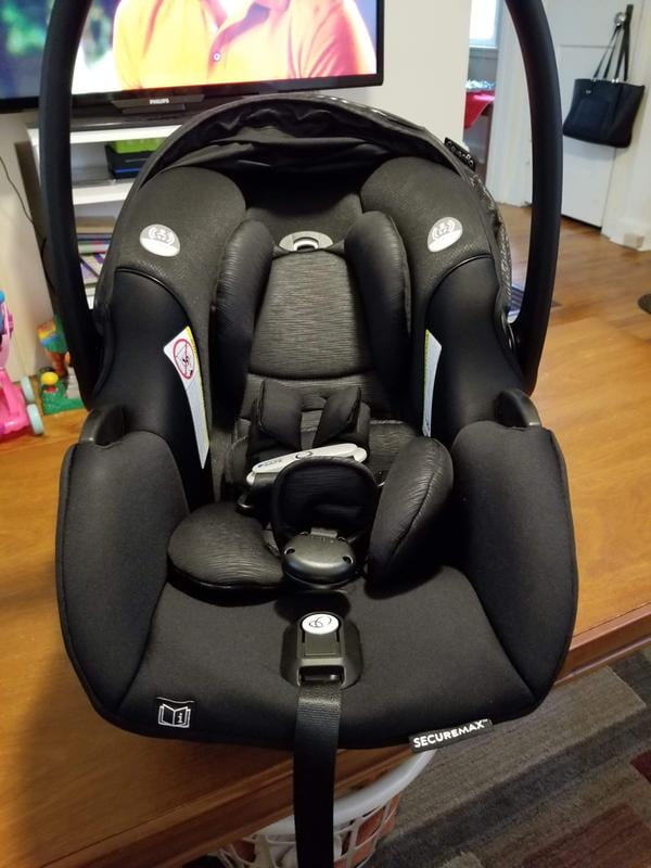 Evenflo Gold SensorSafe SecureMax Smart Infant Car Seat, Sapphire For