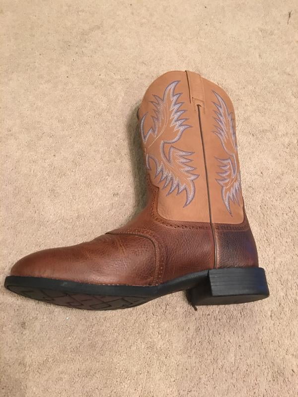 Ariat Mens Heritage Stockman Western Cowboy Boot Boots Shoes