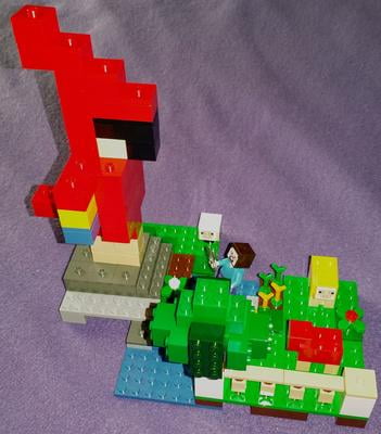 LEGO Minecraft The Wool Farm 21153 Toy Building Kit 260 Piece Walmart
