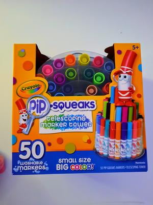 Free: 50 CRAYOLA Pip-Squeaks washable Markers w/telescoping