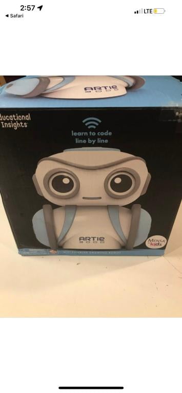 Educational Insights Artie Max the Coding & Drawing Robot, Ages 8+ (1126)