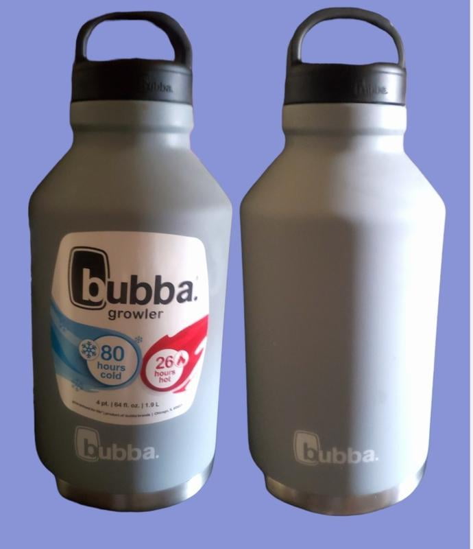 Bubba Trailblazer XL 84oz Vacuum-Insulated Stainless Steel Water Bottle  with Leak-Proof Lid, XL Water Jug with Carry Handle Keeps Drinks Cold for 3