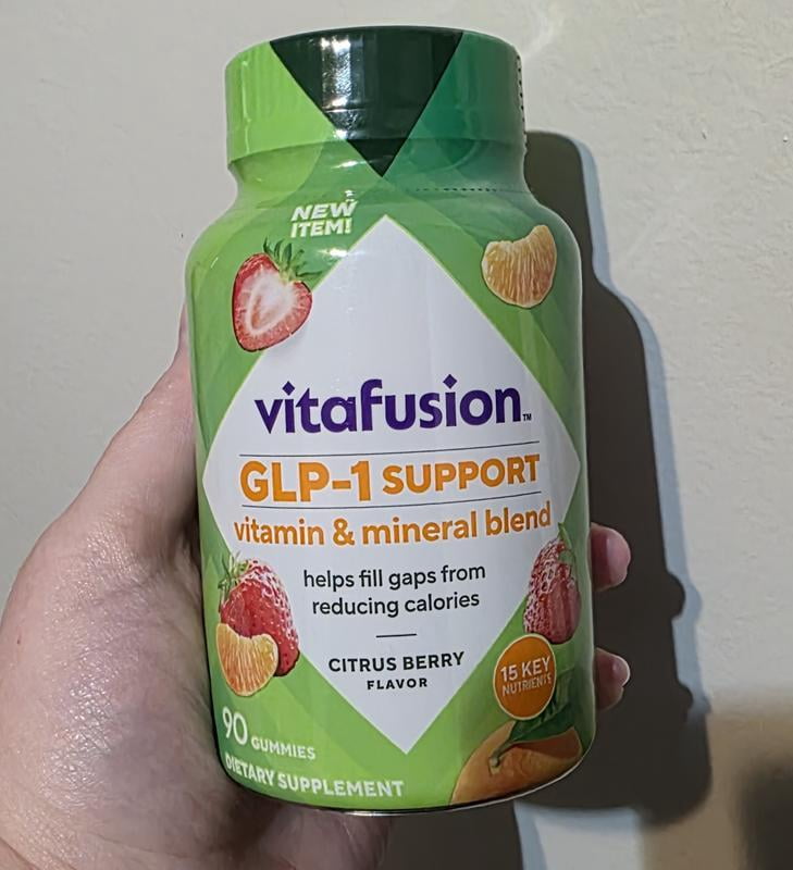 Customer reviews for vitafusion GLP-1 Support Multivitamin, Adult Gummy Vitamin, 15 Nutrients, Citrus Berry Flavor, 90ct