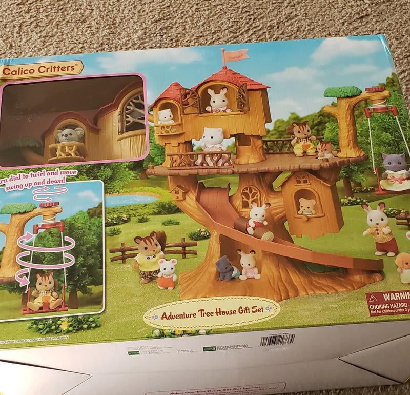 Calico critters on sale treehouse gift set
