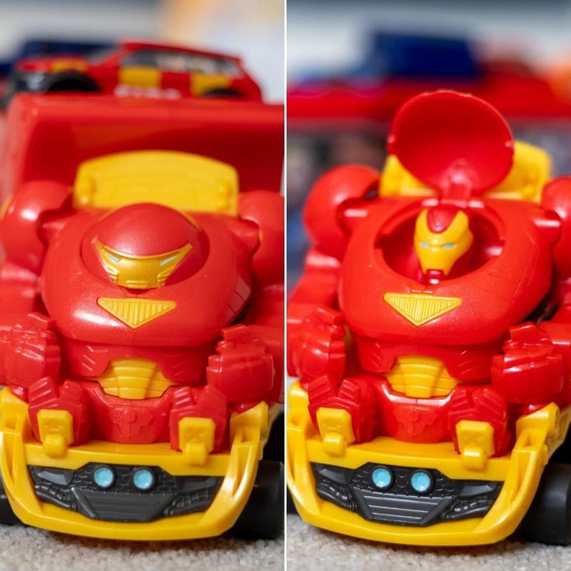 Hot Wheels Marvel Hulkbuster Hauler Play Vehicle, Stores 10