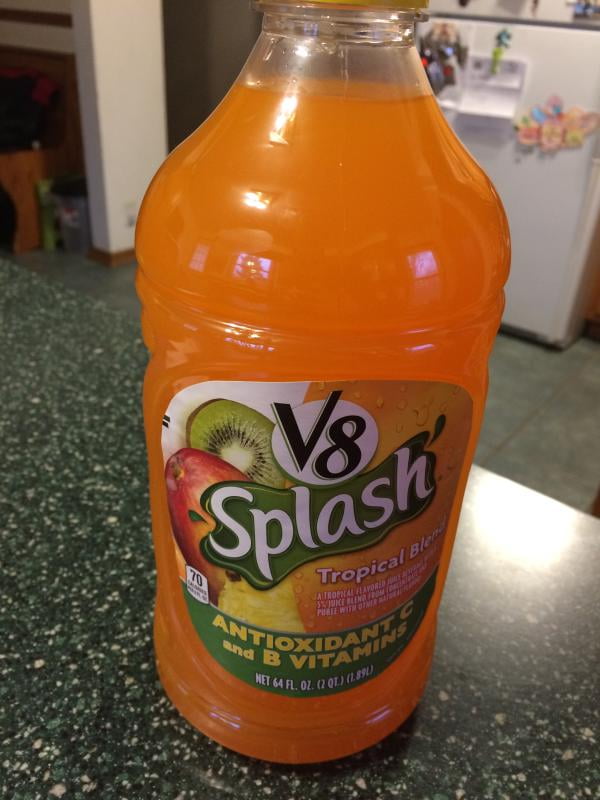V8 Splash Tropical Blend, 12 oz., 6 pack - Walmart.com V8 Splash Tropical Blend, 12 oz., 6 pack - Walmart.com