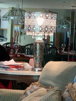 River of goods gracie's cheap crystal table lamp