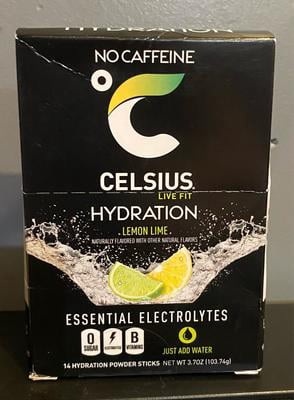 Customer reviews for CELSIUS HYDRATION™ Lemon Lime Flavor