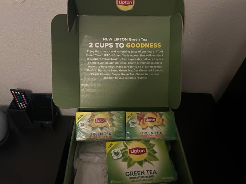 Customer reviews for Lipton Peach Green Tea Bags, 20 Count