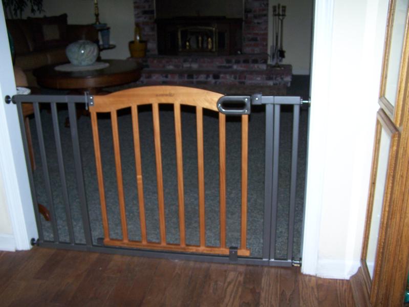 summer wooden baby gate