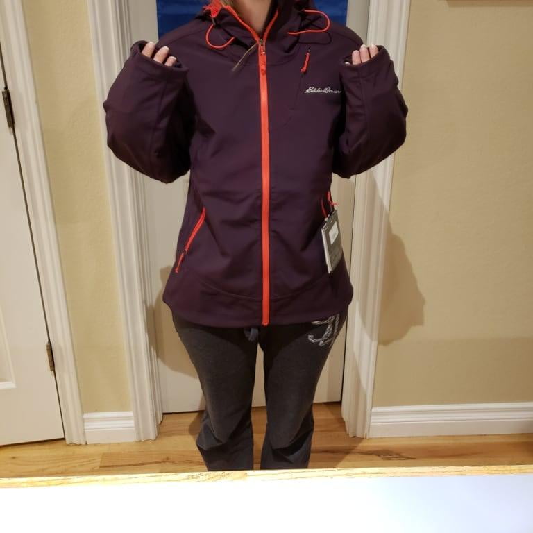 Eddie Bauer Sandstone Shield Hooded 