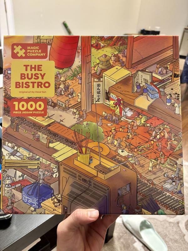 Magic Puzzle Company The Busy Bistro 1000 Piece Jigsaw Puzzle with