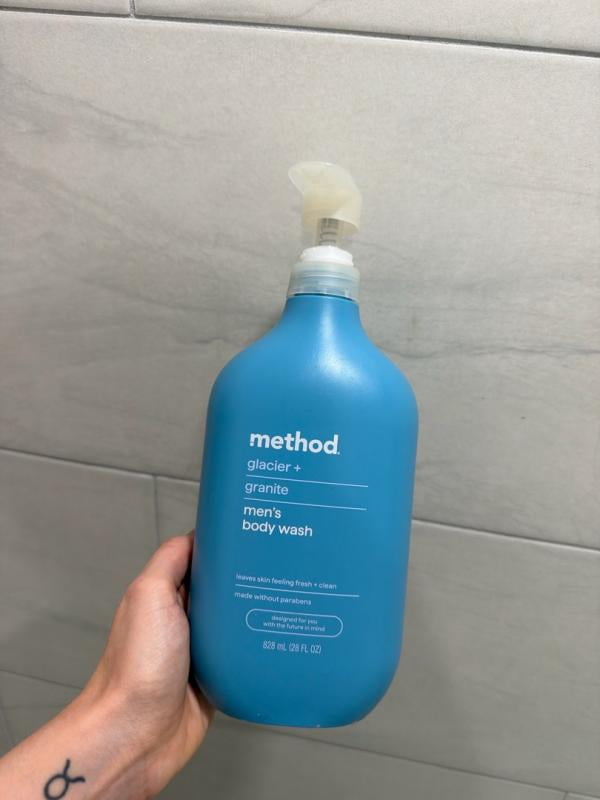 method, Men Body Wash, 18 fl oz, Glacier + Granite - Walmart.com