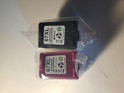 Customer reviews for 67XL Ink Cartridges Compatible for HP67 Ink