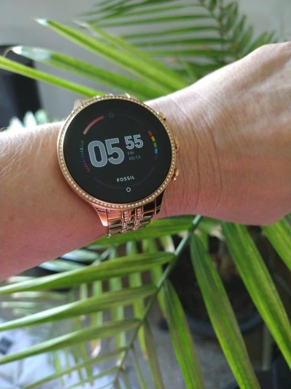 Gen 6 Smartwatch Rose Gold-Tone Stainless Steel - FTW6077 - Watch