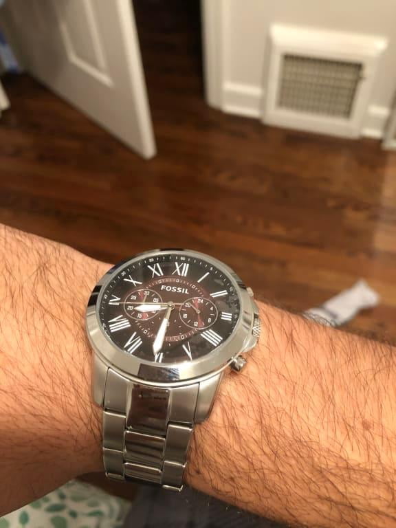 Grant Chronograph Stainless Steel Watch 