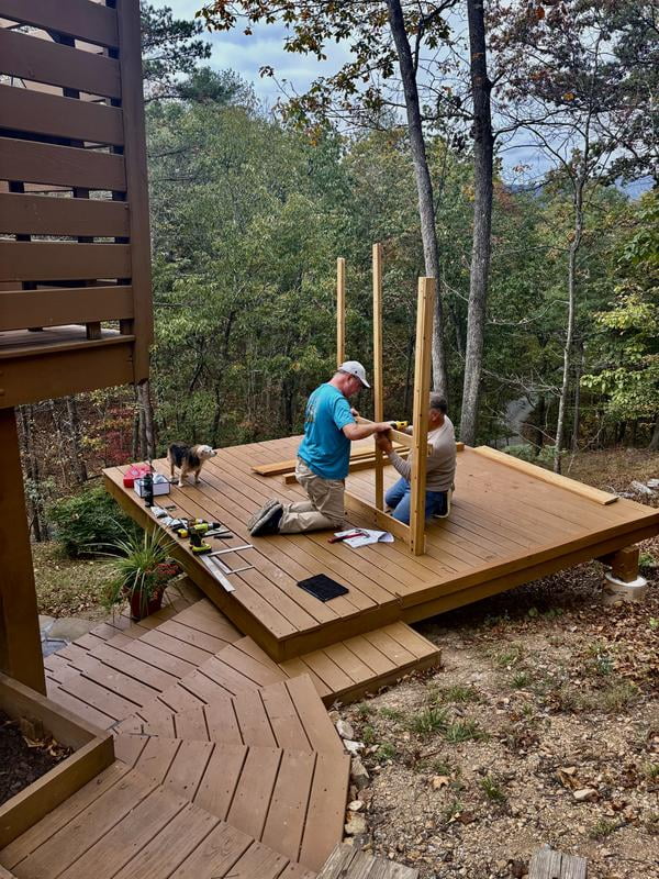 Backyard Discovery 12' x 7' Slant Roof Cedar Greenhouse - DIY