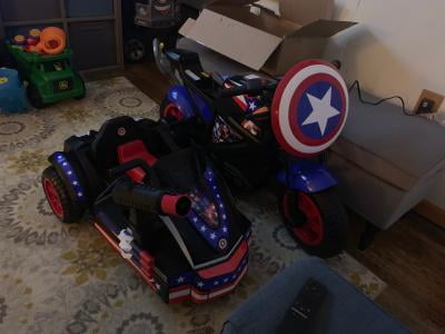 オートバイ・バイク Street Bike Captain America Style 1/12 James Stewart 24-Karat Gold Custom Kawasaki Ninja ZX-6R