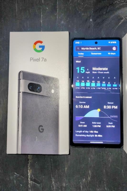 Google Pixel 7a Dual-SIM 128GB ROM + 8GB RAM (Only GSM | No CDMA