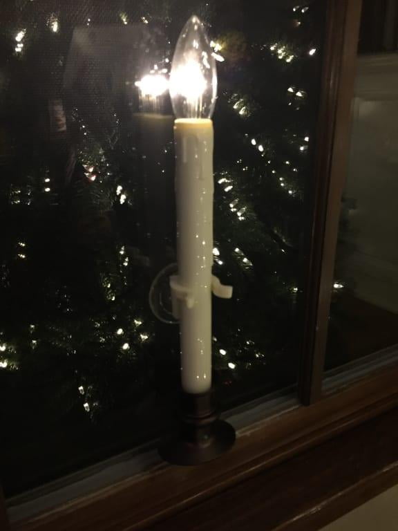 Led Suction Cup Window Candle With Auto Timer Walmart Com Walmart Com