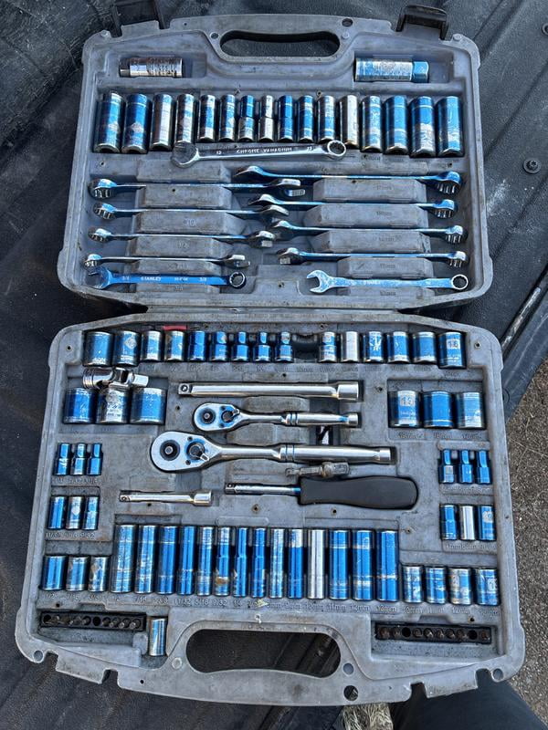 Stanley Hand Tools Standard Ratchet Kit, 99 Piece Black Chrome