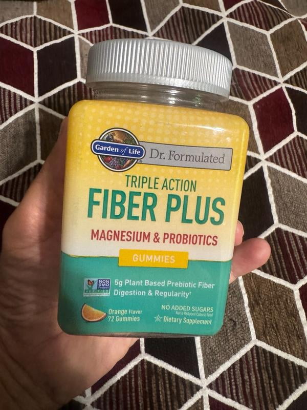 Garden of Life Dr. Formulated Prebiotic Fiber Plus Gummies, 72ct