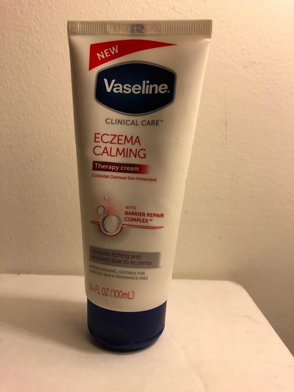 vaseline eczema calming