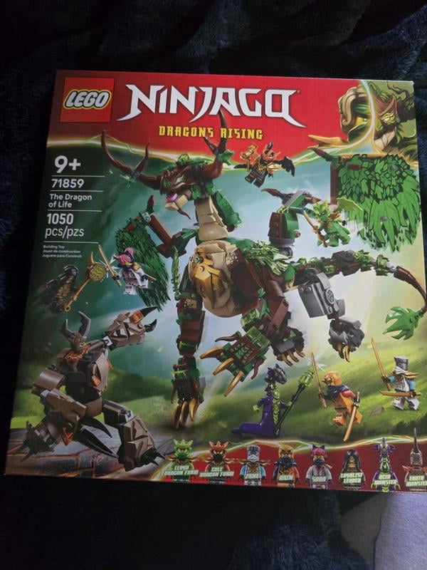 LEGO, NINJAGO The Dragon of Life Building Toy, 71859, 1050 Pieces