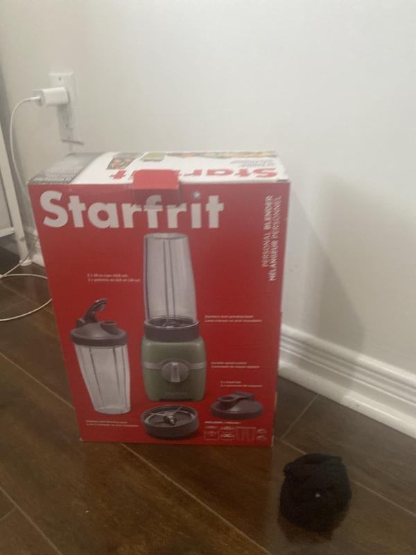 Starfrit Personal Blender, 300W Motor, 3 Speeds, Crushes Ice