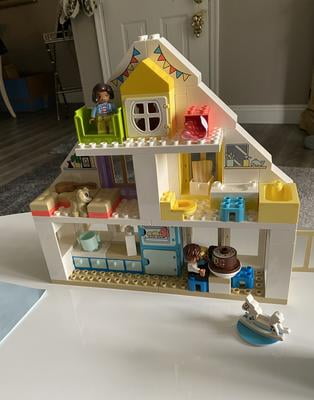 LEGO DUPLO 10929 Modular 3-in-1 Playhouse 129 Build Block Set with