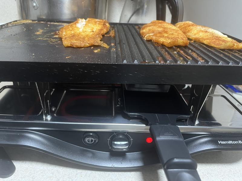 Hamilton Beach 31612-MX Raclette 室内グリル Amazon.com: Hamilton Beach Electric Indoor Raclette Table