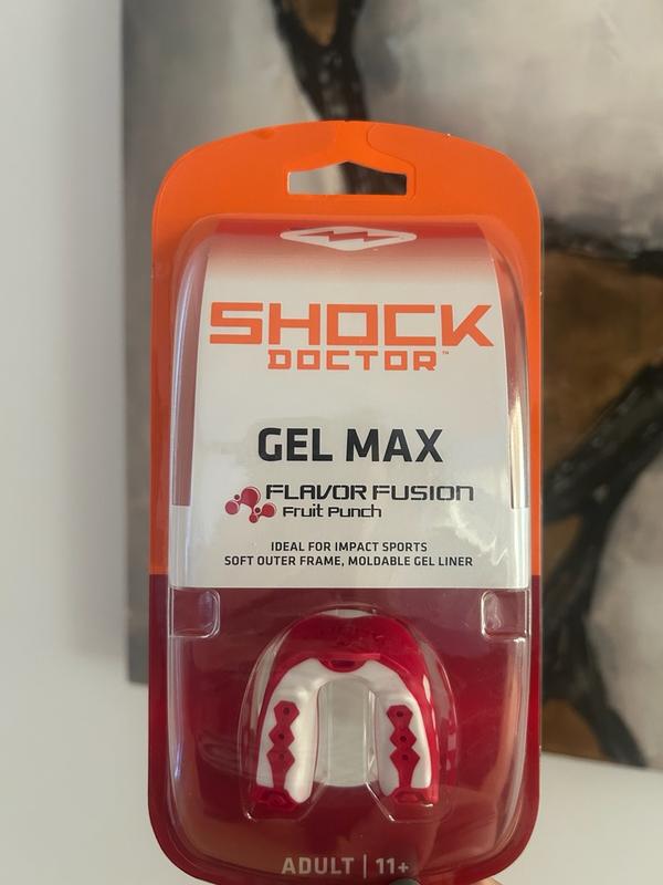 Protège-dents Shock Doctor Sport Gel Max, Fusion Berry, Adulte, Neuf Sous Blister