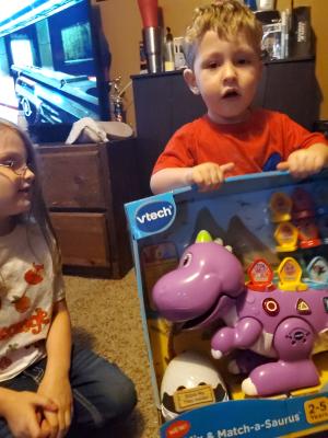 mix and match a saurus toy