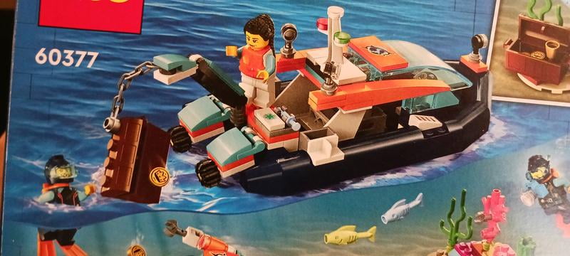 LEGO City Explorer Diving Boat 60377, Deep Sea Scuba Adventures