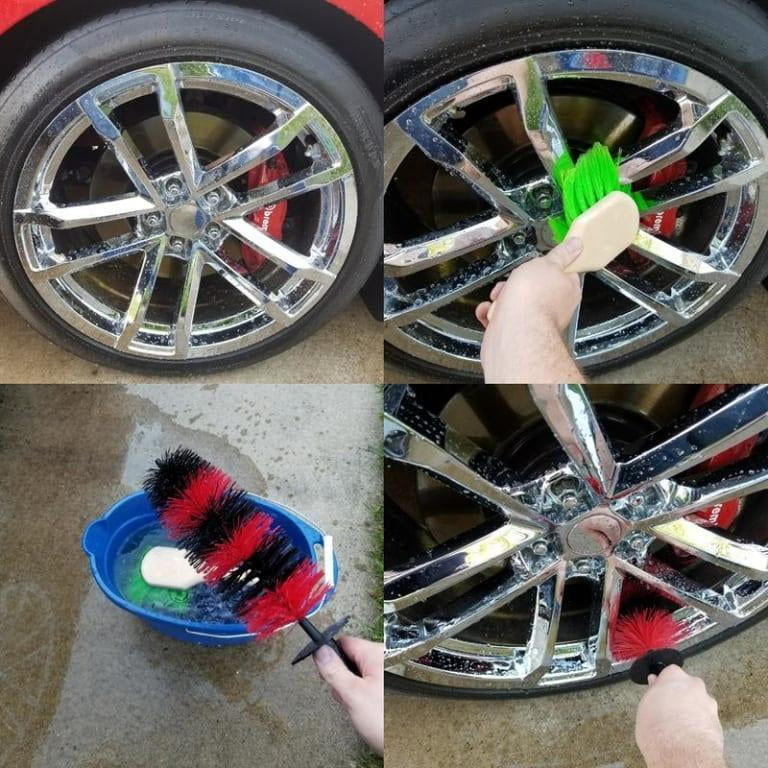 Chemical Guys ACCS37 - Easy Reach Wheel And Rim Detailing Brush