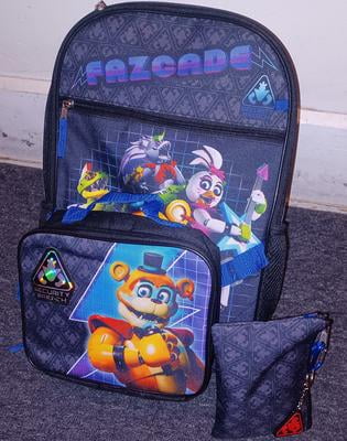 Five Nights At Freddy's Fazcade Youth Backpack with Lunch Box 5