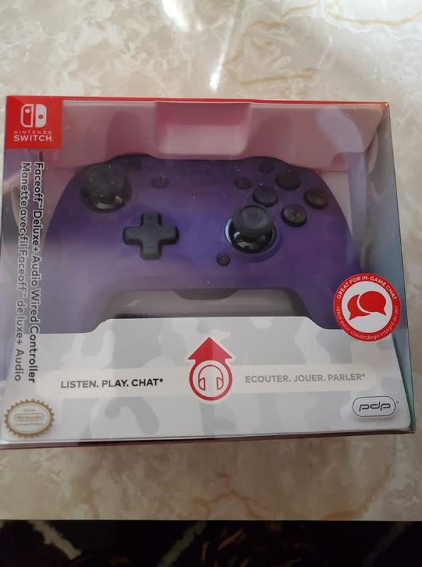 nintendo switch faceoff deluxe  audio wired controller