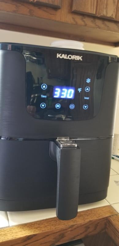 Kalorik AFO46853BKS 12.6 Quart Digital Air Fryer Oven with Rapid Hot Air  Technology - Black Stainless Steel