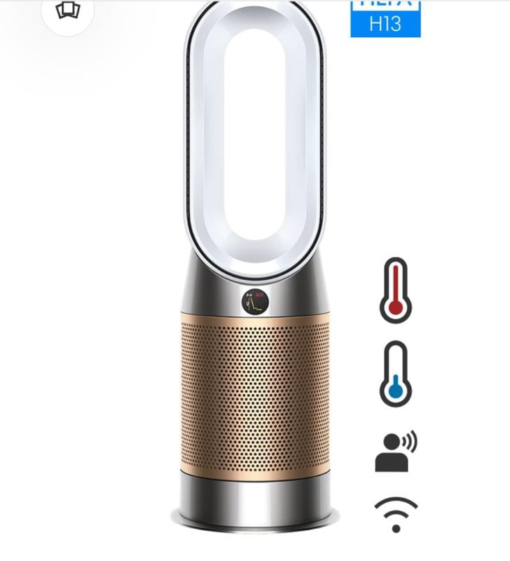 Dyson Purifier Hot+Cool HP2 De-NOx, Whole-room Air Purifier