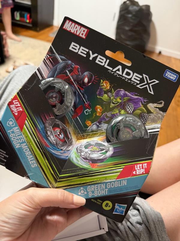 Customer reviews for Beyblade X Marvel Collab Spider-Man 3-60F Vs